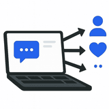 Message auto aux favoris